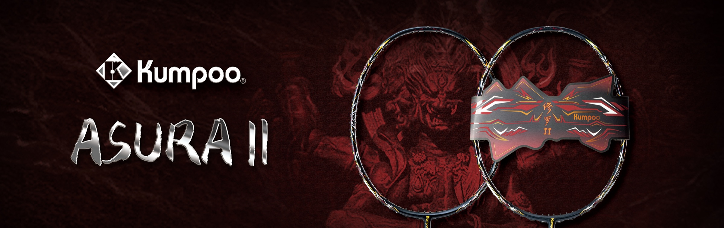 Kumpoo Asura II racket banner